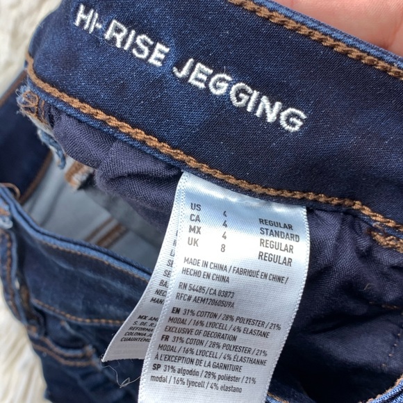 America eagle high rise legging size 4 - Picture 3 of 5